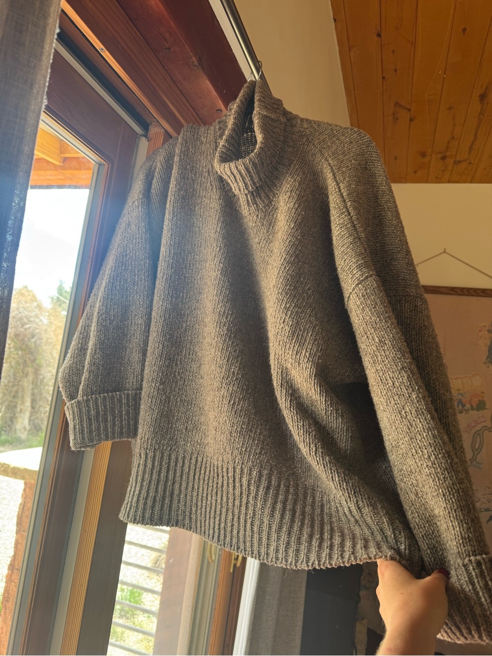 Babaa jumper no17 dark mist